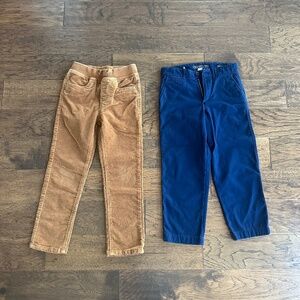 Boys Size 8 Pants: Hanna Andersson & CrewCuts